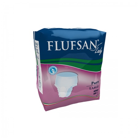 Flufsan Lady Pants - for Light to Moderate Incontinence